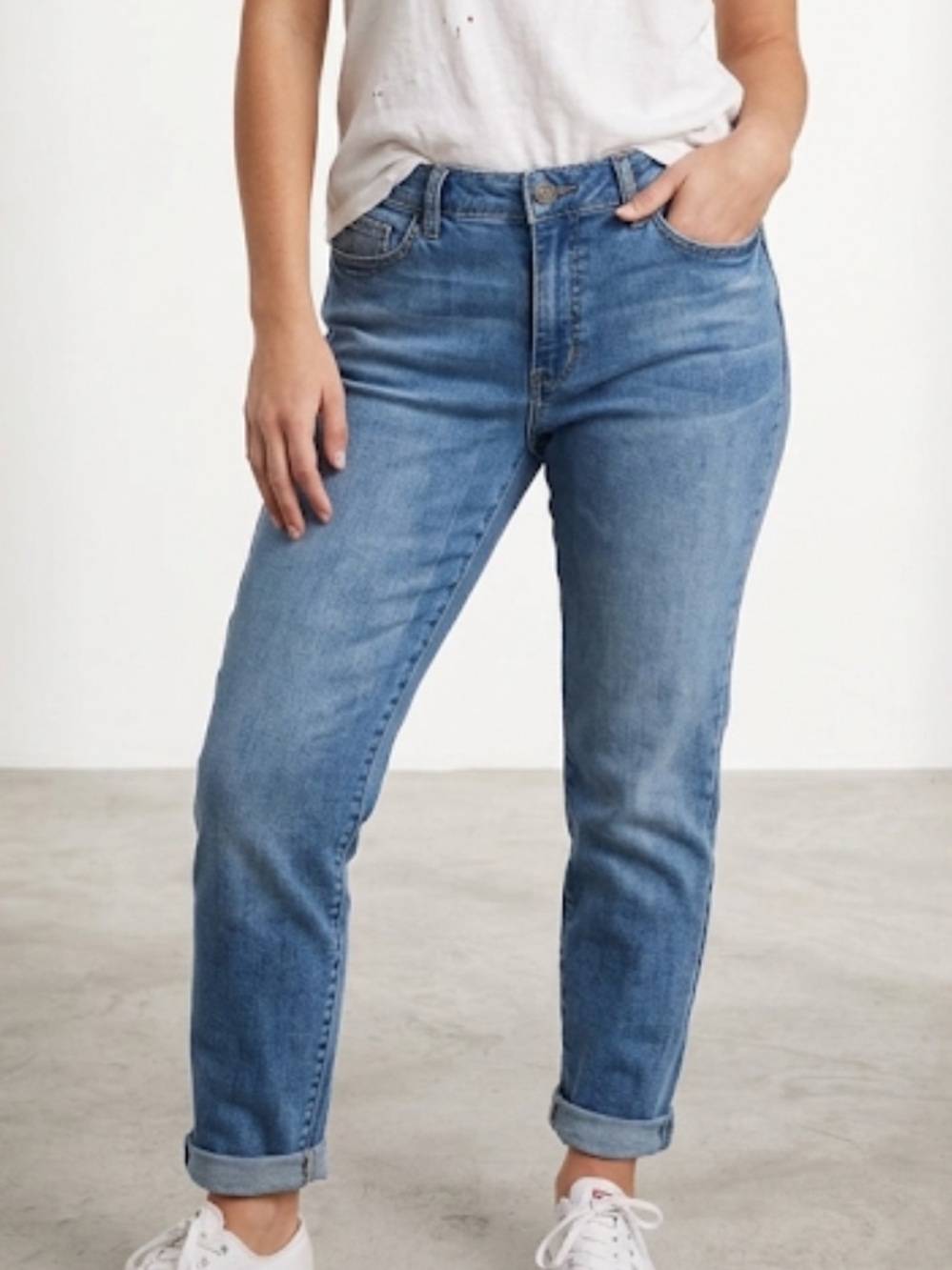 Vintage‎ SoundStyle by Beau Dawson "Bobby Boyfriend" classic blue medium wash